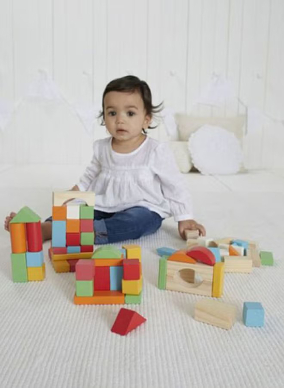 ELC Wooden Building Bricks, Ages 1+