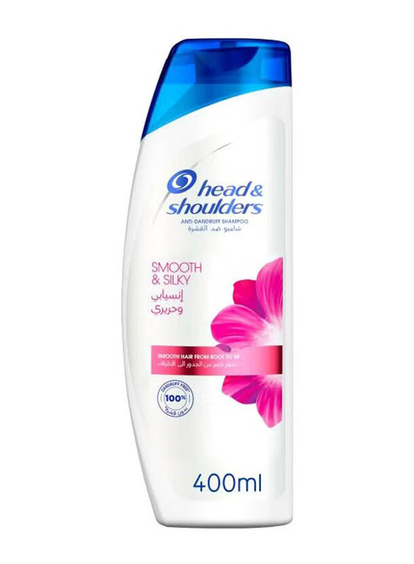 Head & Shoulders Smooth & Silky Anti-Dandruff Shampoo, 400ml