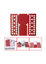 Vander Life Shirt Folding Board Clothes Organizer, Red