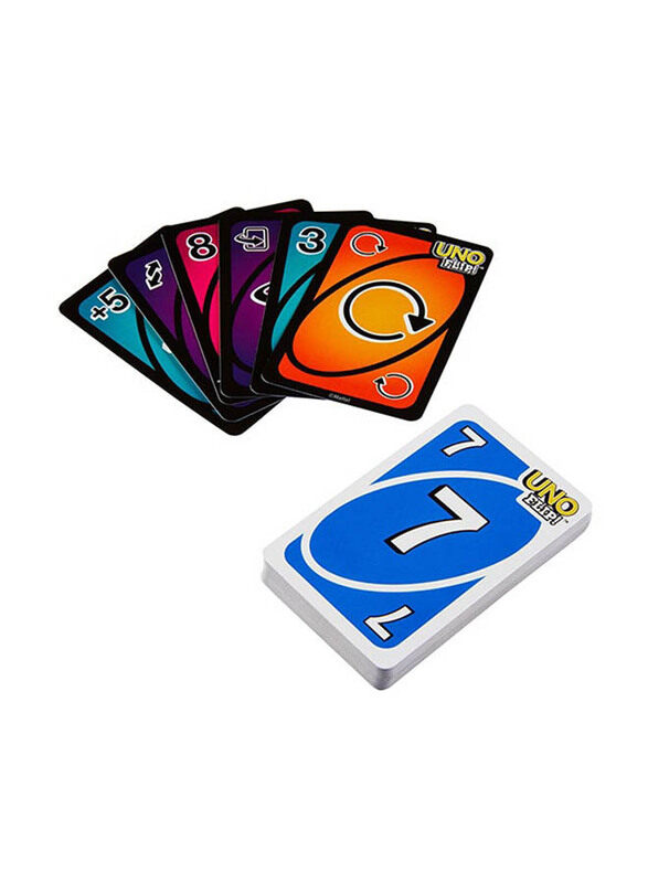 

Mattel Games 112-Piece Uno Flip Card Game, Ages 7+, Multicolour