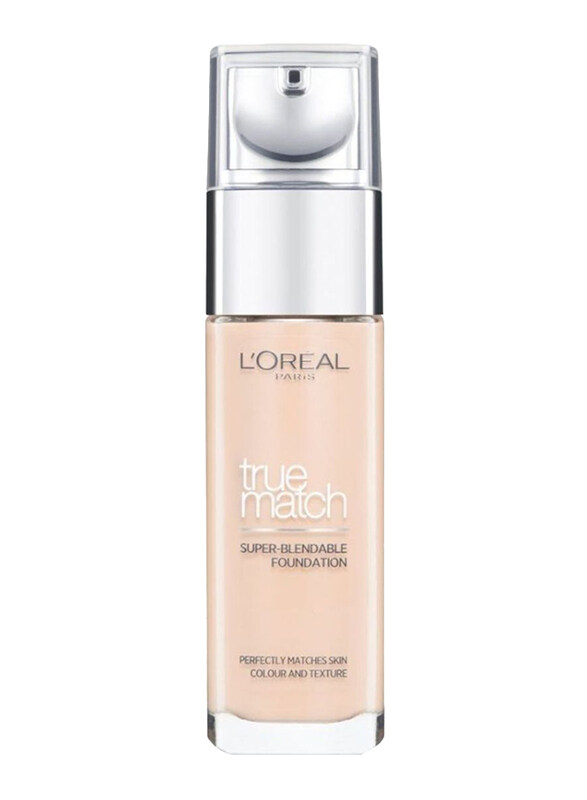 L'Oreal Paris True Match Super Blendable Liquid Foundation, 30ml, 2R2C2K Rose Vanilla, Beige