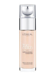 L'Oreal Paris True Match Super Blendable Liquid Foundation,  30ml,  2R2C2K Rose Vanilla,  Beige