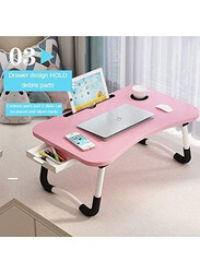 Folding Laptop Desk Table, TR18, Pink