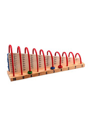 Cytheria Wooden Abacus Maths Counting Beads Toy, Ages 3+