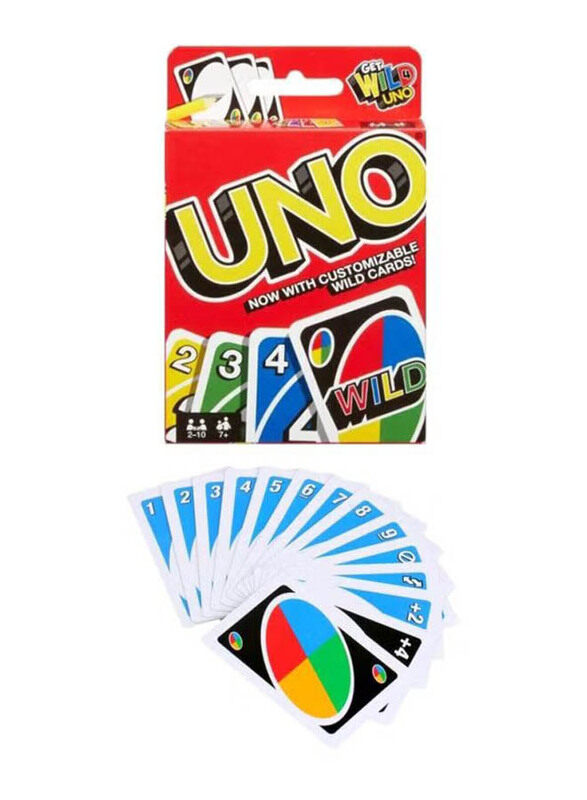 

Generic Uno Playing Card Game, Ages 7+