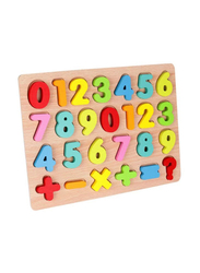 Webby Wooden Counting Number, Multicolour, Ages 3+