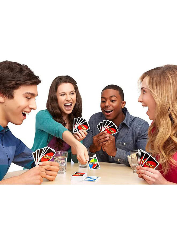 Mattel Uno Clipstrip Card Game, Ages 7+