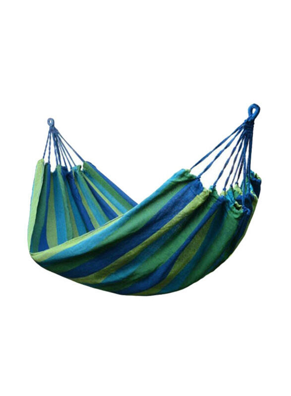 

Generic Portable Outdoor Hammock, One Size, 2724720563215, Green/Blue