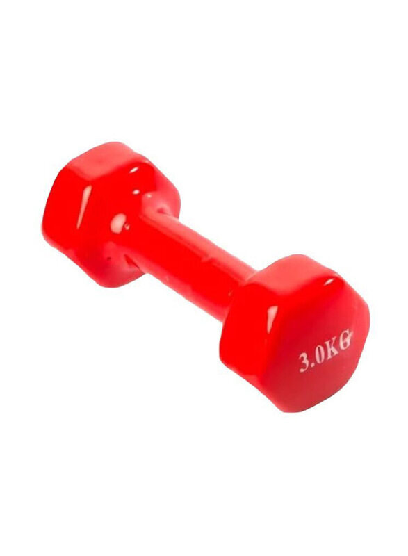 

Generic Weight Lifting Dumbbell, 3 KG, Red