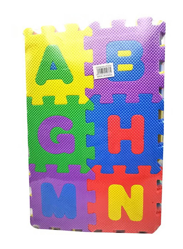 

Generic 36-Piece Alphabet Letters Numeral Puzzle Foam Mat, Multicolour, Ages 3+