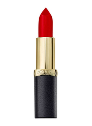 L'Oreal Paris Colour Riche Matte Addiction Lipstick, 347 Haute Rouge, Red