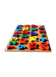 26-Piece Numbers Wooden Educational Baby Toddler Puzzle Board