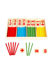 Wooden Counting Sticks Toys, Ages 2+, Multicolour