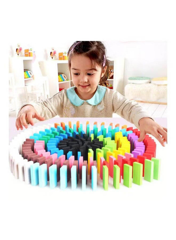 Blossom Wooden Domino Set, 2 Pieces, Months 12+