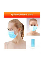 Disposable Safety Mask with Elastic Earloop, MD698-5_JX, 5 Pieces