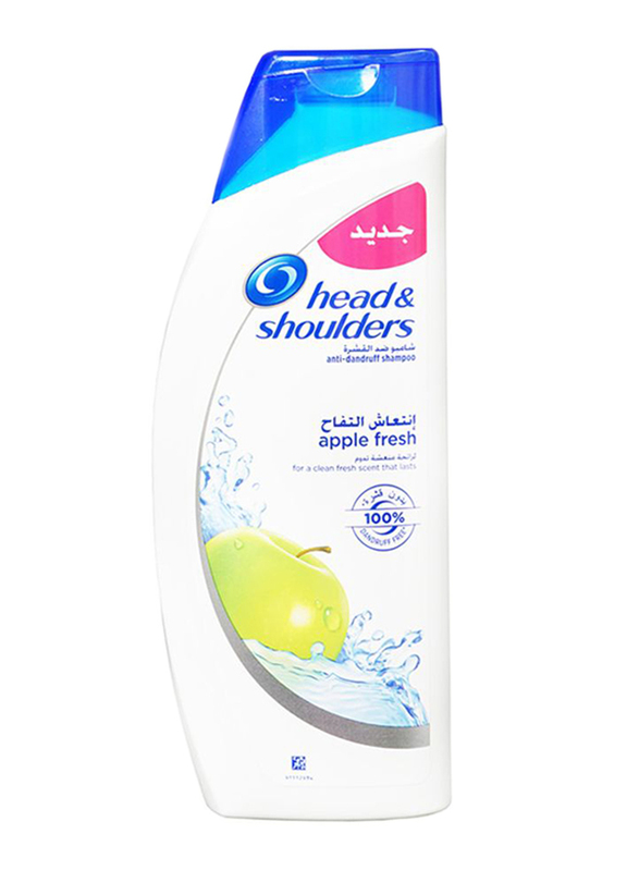 Head & Shoulders Apple Fresh Anti Dandruff Shampoo All Types of Hair, 400ml