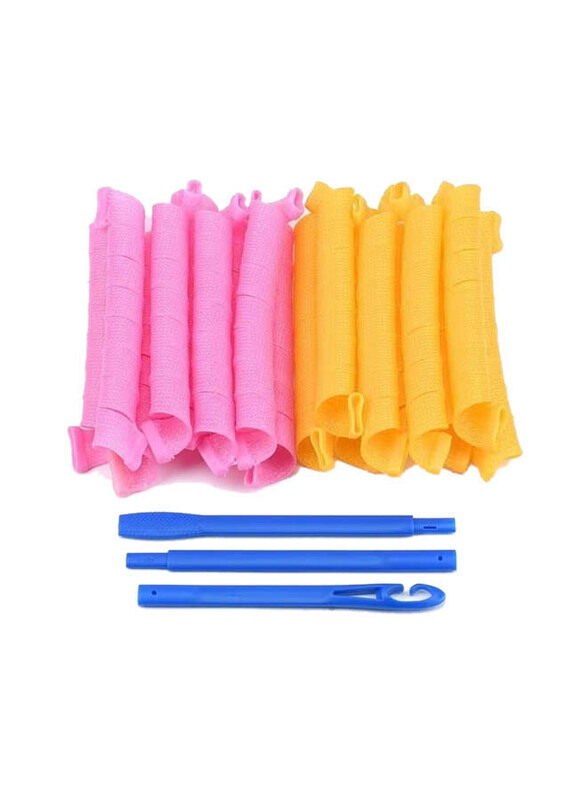 

XiuWoo Heatless Spiral Hair Curler Set, 20 Pieces