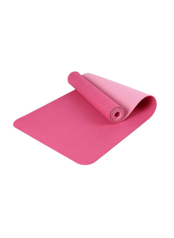 

Generic Portable Double Yoga Mat With Carrying Strap & Storage Bag, Pink