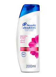 Head & Shoulders Smooth and Silky Anti Dandruff Shampoo for All Hair Type, 200ml
