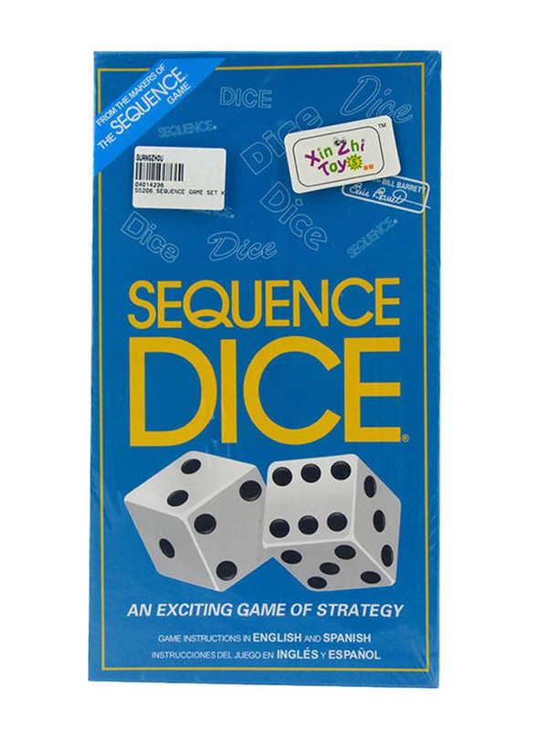 Sequence Dice Game, Ages 7+, 9001034572779