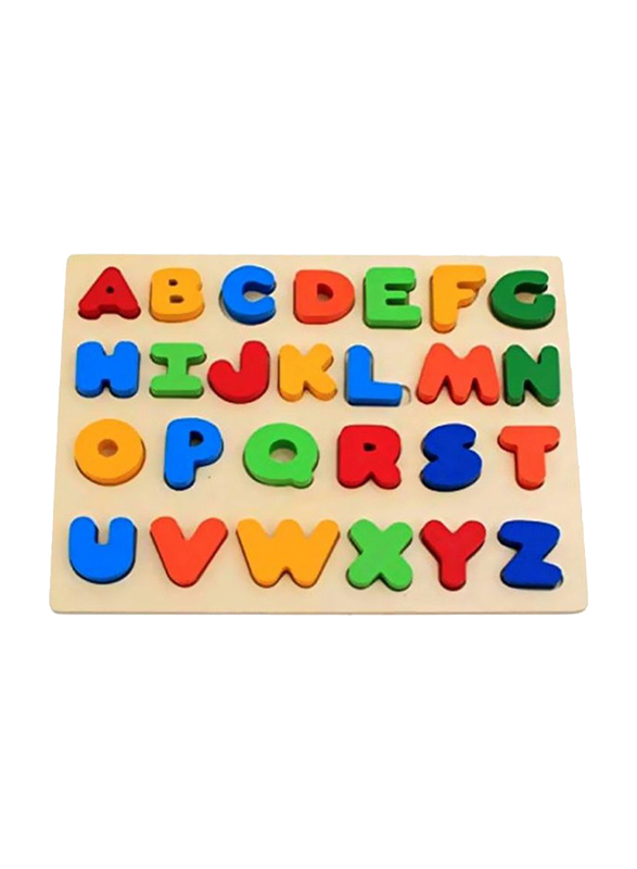 LW Wooden ABC Early Learning Toy, NZ2LZVR0, Ages 2+