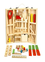 Wooden Toolbox Game, Multicolour, Ages 3+