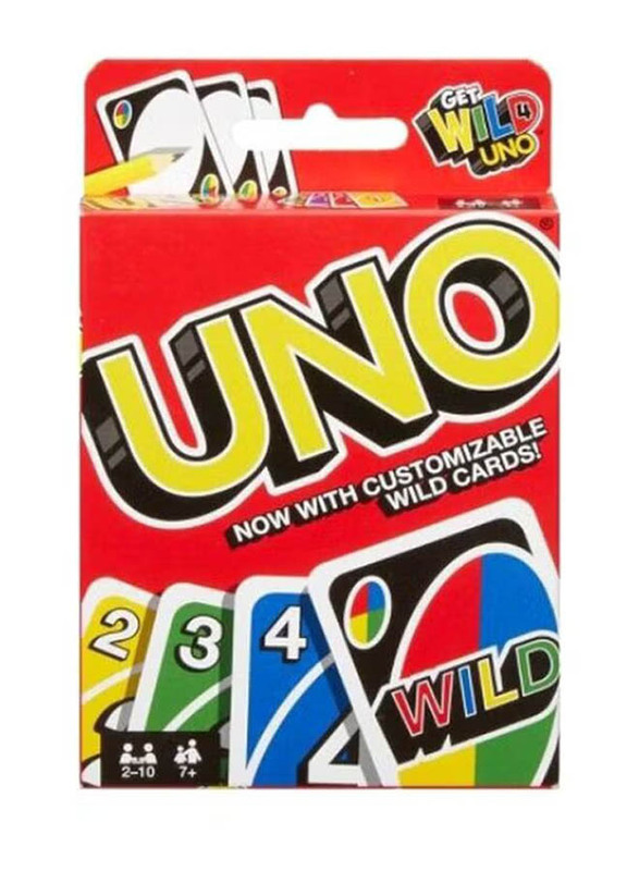 Uno Playing Card Game, Ages 7+