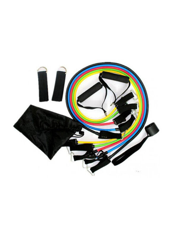 

Generic Multi-Function Resistance Bands Set, Multicolour