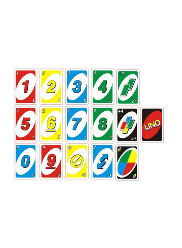 Uno Family Fun Card Game, Red