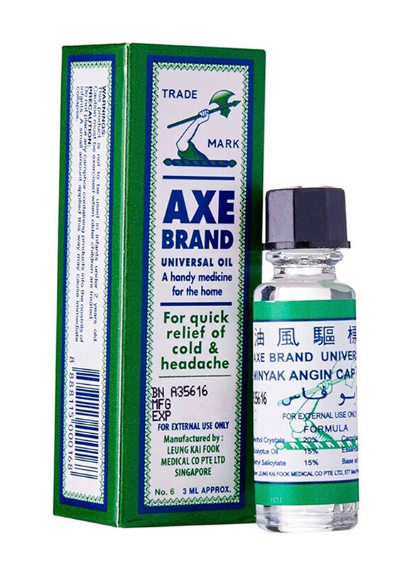 

Axe Cold & Headache Universal Oil, 3ml