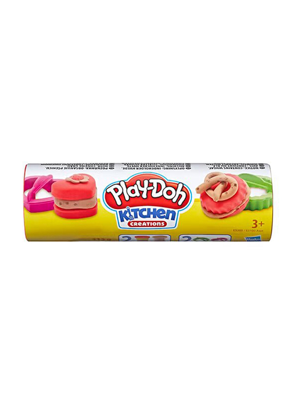 Play-Doh Cookie Canister Chocolate Chip Playset, Multicolour, 4 Piece, Ages 3+