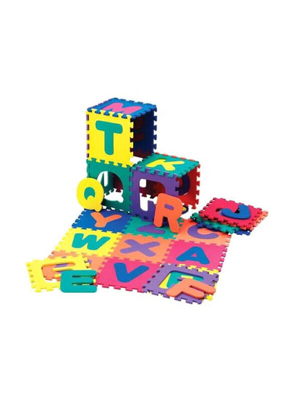 

Generic 26-Piece Foam Mat With English Letters Floor Puzzles, Multicolour, Ages 3+
