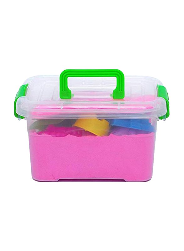 Magic Fun Squeezable Sand with Accessories, Hot Pink, Ages 3+