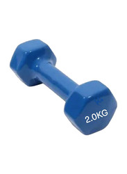 Weight Lifting Training Dumbbell, 2 KG, Blue