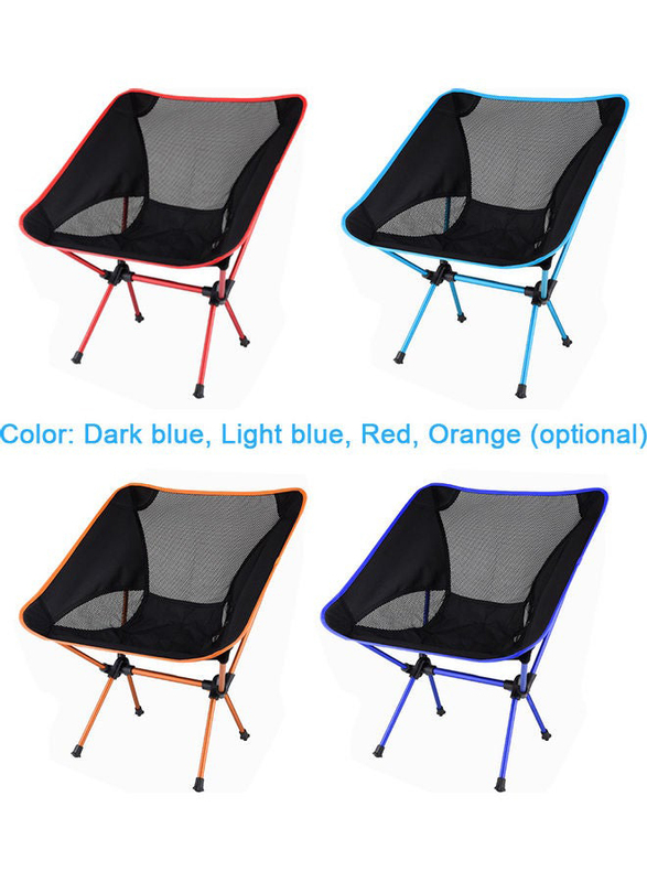 Folding Outdoor Lounge Chair, Y15532LBL, Multicolour