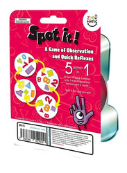 Asmodee 30-Piece Spot It! 123 Match Card Game, Multicolour