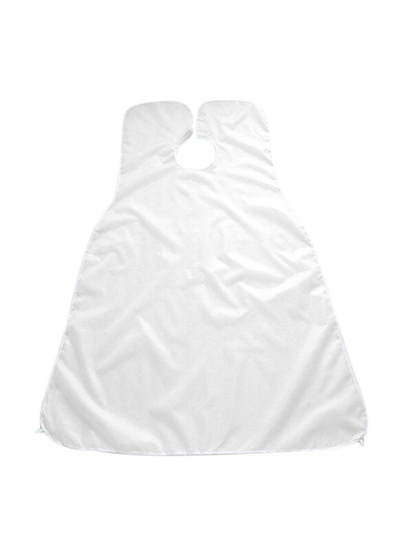 

Generic Waterproof Beard Trimming Apron, White