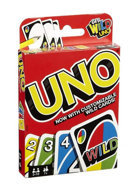 

Mattel Games Get Wild Uno Playing Cards Set, Ages 4+