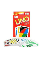 Uno Card Board Game, Ages 7+, 8.7 x 5.7cm, Multicolour