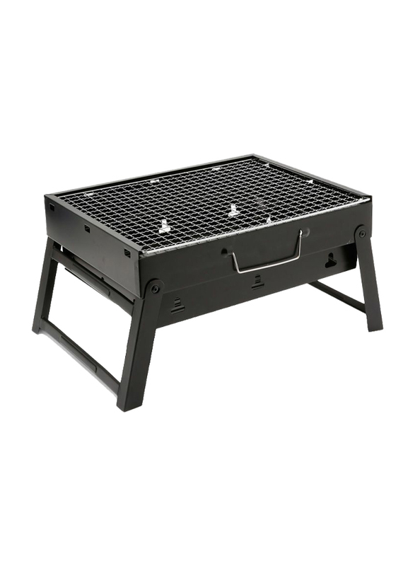 Portable Barbeque Charcoal Grill, BD-BBQ-20, Black/Silver
