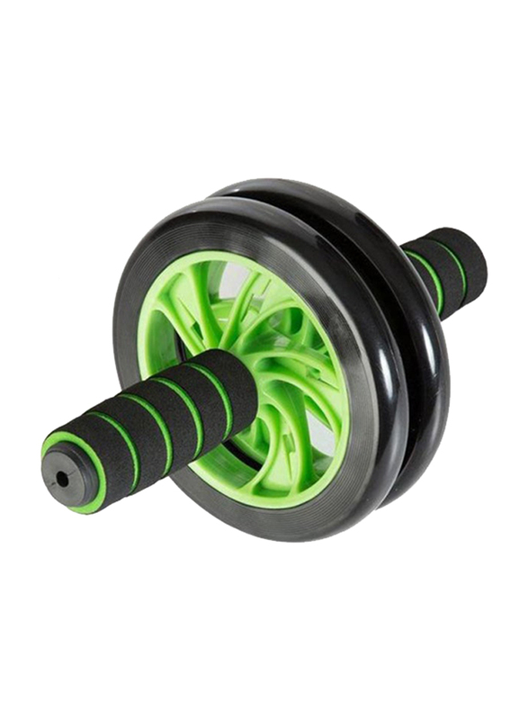 Ab Wheel Roller Abdominal Trainer, 1553105452-6952, Green/Black