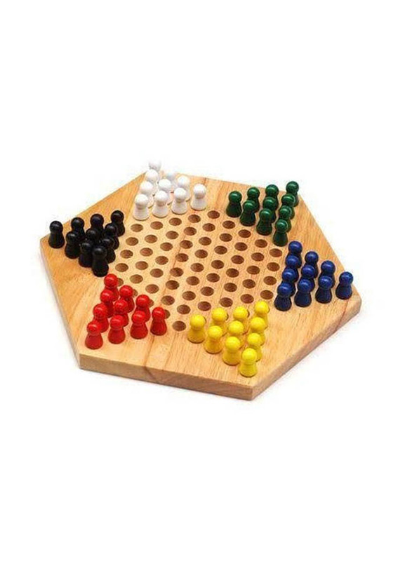 SN Toy Zone Wooden Chinese Checkers Board Game, Ages 3+