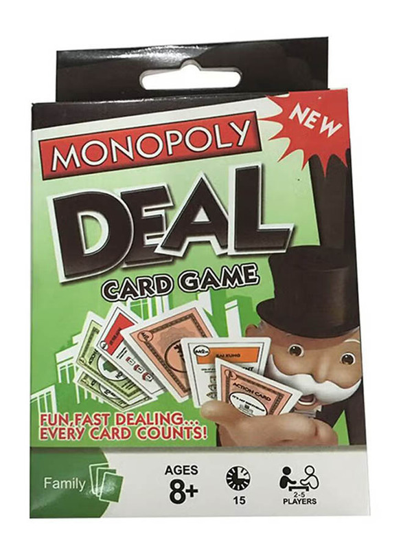 Monopoly Deal Card Game, Ages 8+