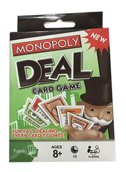 Monopoly Deal Card Game, Ages 8+