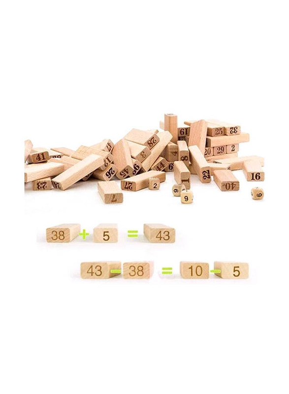 Folds High Wood Toy Set, 48 Pieces, Ages 3+