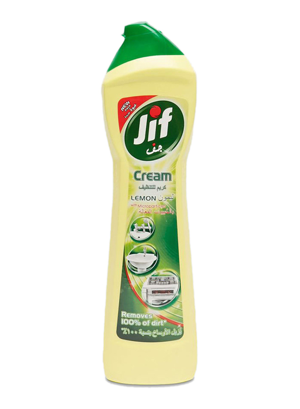 Jif Lemon Cream with Microparticles Multi Purpose Cleaner, 500ml