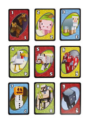 Uno Minecraft Card Game, Ages 7+