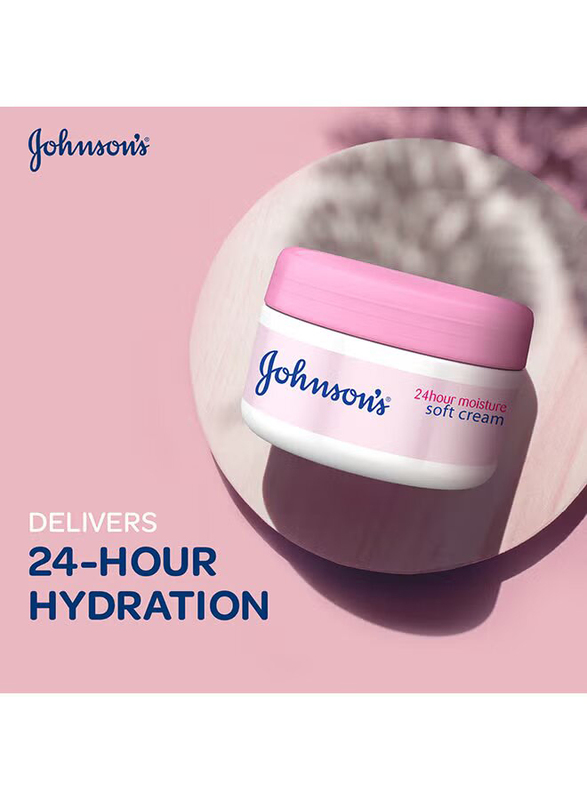 Johnson's 24 Hour Moisture Soft Cream, 100ml