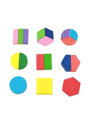 Trinkets & More Wooden Geometric Shape Matching Kit, Multicolour, Ages 3+