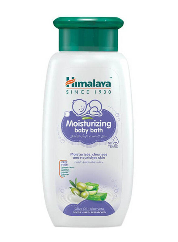 

Himalaya 400ml Moisturizing Baby Bath with Olive Oil and Aloe Vera for Babies